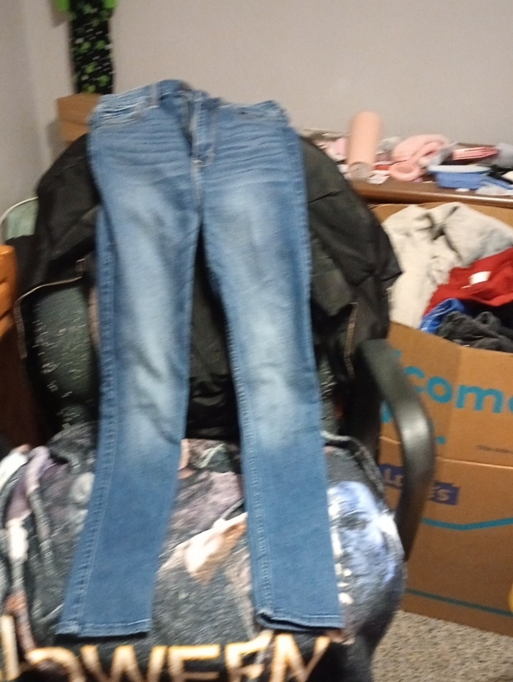 Abercrombie & Fitch Medium Blue Bootcut Jeans